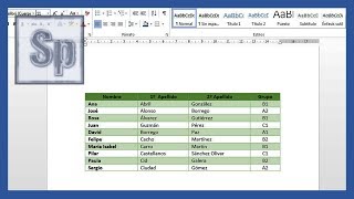 Word  Crear y editar tablas en Word Tutorial en español HD [upl. by Desdamona]