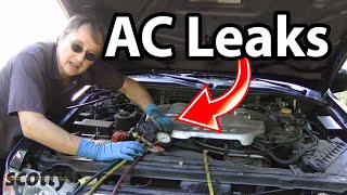 How to Find AC Leaks in Your Car AC Hose Replacement [upl. by Milli]