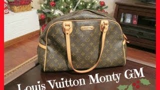 Whats in my purse Louis Vuitton Montorgueil GM [upl. by Lilithe52]