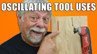 Oscillating Tool Uses in the Woodwork Shop [upl. by Ominoreg]