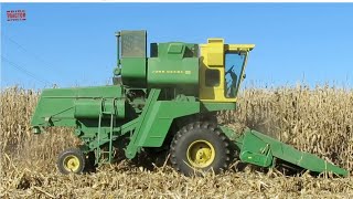 JOHN DEERE Combines Harvesting 19612021 [upl. by Idnib]