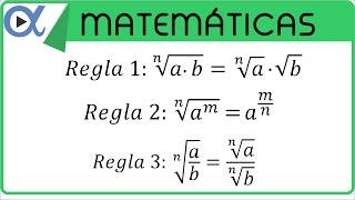 Leyes de los radicales [upl. by Foley]