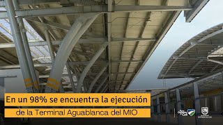 Terminal Aguablanca del MIO culminará obras en febrero [upl. by Hsizan]