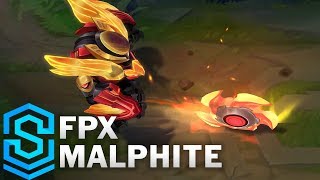 FPX Malphite Skin Spotlight  PreRelease  League of Legends [upl. by Zetram]