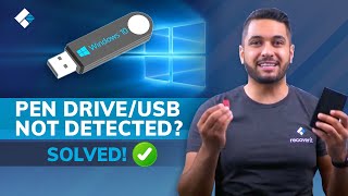 How to Fix Pen DriveFlash Drive Not Detected Issue 4 Solutions [upl. by Darlleen202]