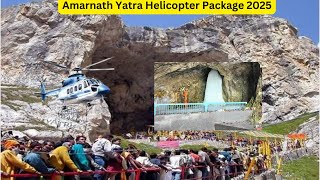 Amarnath Dham Helicopter Package 2025  End to End Service From Flight Booking to Helicopter Booking [upl. by Etterraj279]