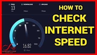 How to Check Your Internet SPEED [upl. by Teresita]