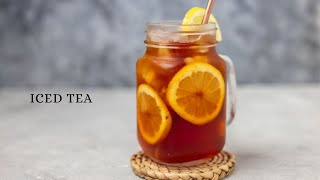 The Best Iced Tea Recipe easy and quick [upl. by Rimisac41]