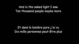 Sound of Silence  French Lyrics [upl. by Earised]