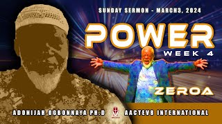 Dr O Sunday Message  Power 4 of 25  030324  AACTEV8 International [upl. by Ydualc]