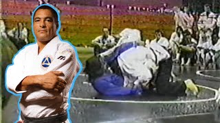 RARE Rickson Gracie Rolling With 50 People For 25 Minutes At A Seminar In Chicago 😱🔺 [upl. by Clapper514]