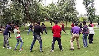 Toss the Ball  Synergy team building game [upl. by Nnyliram868]