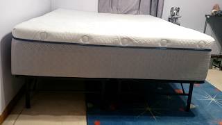 Costco Mattress Review  Novaform 14quot Comfort Grande Queen Gel Memory Foam 1 year later [upl. by Asserat]