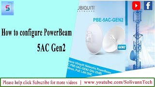 How to configure PowerBeam 5AC Gen2  Ubiquiti [upl. by Bobine66]