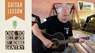 How to play Ode To Billie Joe by Bobbie Gentry  Guitar Lesson [upl. by Toback]