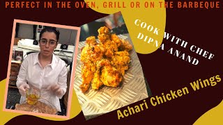 Achari Chicken Wings by Dipna Anand [upl. by Towbin820]