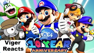 Viger Reacts to SMG4s quot10 Year Anniversary Specialquot [upl. by Nhoj]