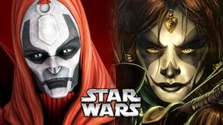 The Nightsisters of Dathomir Star Wars Canon vs Legends [upl. by Fulmis113]