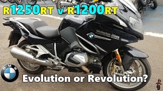 2019 BMW R1250RT v R1200RT  Evolution or Revolution [upl. by Tullius]