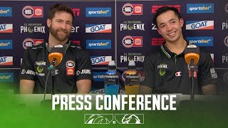 Josh King amp Owen Foxwell Press Conference vs Illawarra Hawks Round 10 NBL25 [upl. by Eward37]