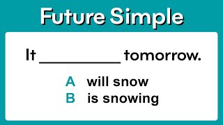 Future Simple  Grammar test [upl. by Steinke]