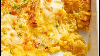 CORN CASSEROLE WITH CHEESE [upl. by Turne]