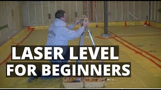 How To Use A Laser Level SelfLeveling Laser Basics [upl. by Opal705]