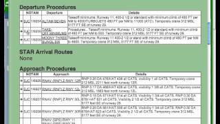 NOTAM Feature Demo [upl. by Bindman]