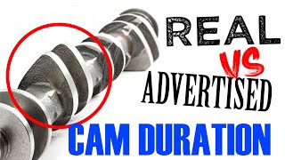 Real vs Advertised CAMSHAFT DURATION [upl. by Naylor]