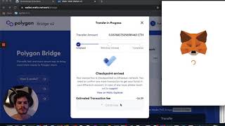 Sending assets from Polygon back to Ethereum Matic Bridge [upl. by Nace422]