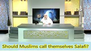 Should we call ourselves Salafis  Sheikh Assim Al Hakeem [upl. by Enreval]