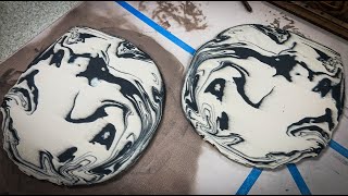 Making Marbled Clay for Handbuilding or Throwing Pottery Part 1 Mixing [upl. by Kiernan]