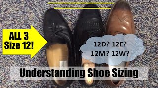 How to size shoe lengths and widths [upl. by Beard940]