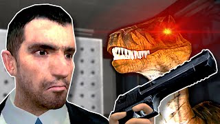 DINOSAURS ATTACK amp WE MUST SURVIVE  Garrys Mod Multiplayer Gameplay [upl. by Akeihsal]