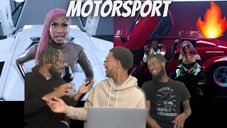 Migos Nicki Minaj Cardi B  MotorSport Official Video Reaction [upl. by Stanzel]