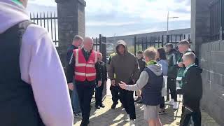 REO HATATE ARRIVING BEFORE THE CELTIC V MOTHERWELL GAME [upl. by Aeneg]