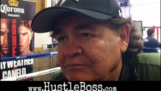 Chepo Reynoso responds to Ellerbe says Team Canelo has their philosophy on how to beat Floyd [upl. by Luapleahcim]