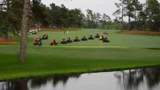 Masters Practice Round  Mowing 15 [upl. by Chadburn]