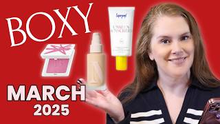 BOXYCHARM March 2025 Spoilers Skincare amp Makeup [upl. by Elad]