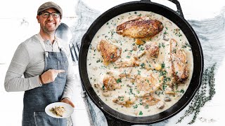 Delicious Chicken Fricassee Recipe [upl. by Atterys]