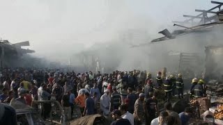 Dozens killed hundreds hurt in China warehouse blast [upl. by Darrow196]