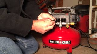 Fixing a Porter Cable C2002 Regulator [upl. by Fontes]