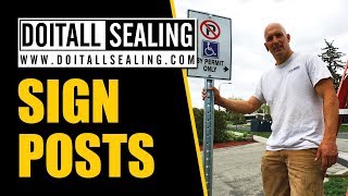 Sign Post Installation 4K [upl. by Ttehc]