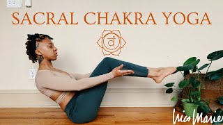 🟠 25 Minute Sacral Chakra Yoga  Creative Energy amp Passion 🟠 [upl. by Loziram]