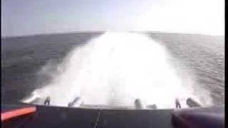 155MPH Skater Offshore Race Boat [upl. by Anul]