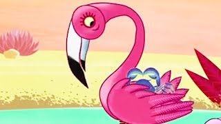 Tinga Tinga Tales Official  Why Flamingo Stands on One Leg  Tinga Tinga Tales Full Episodes [upl. by Dirgis979]