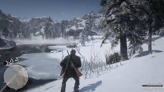 Red Dead Redemption 2  Legendary Bison Location And Hunt [upl. by Mahoney878]