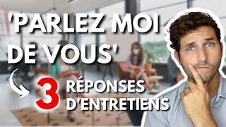 💼 Parlez Moi de Vous en Entretien  Comment Répondre  Étudiants amp Ingénieurs [upl. by Kendra811]