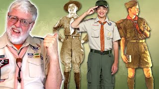 The Scout Uniform Through History Scouting America [upl. by Esikram]