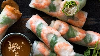 Vietnamese Rice Paper Rolls [upl. by Palm]